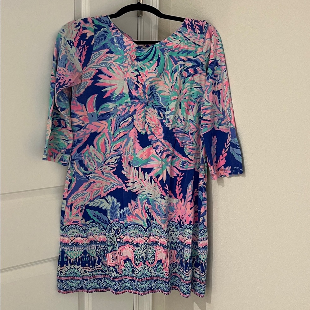 Lilly Pulitzer Pink and Blue Dress